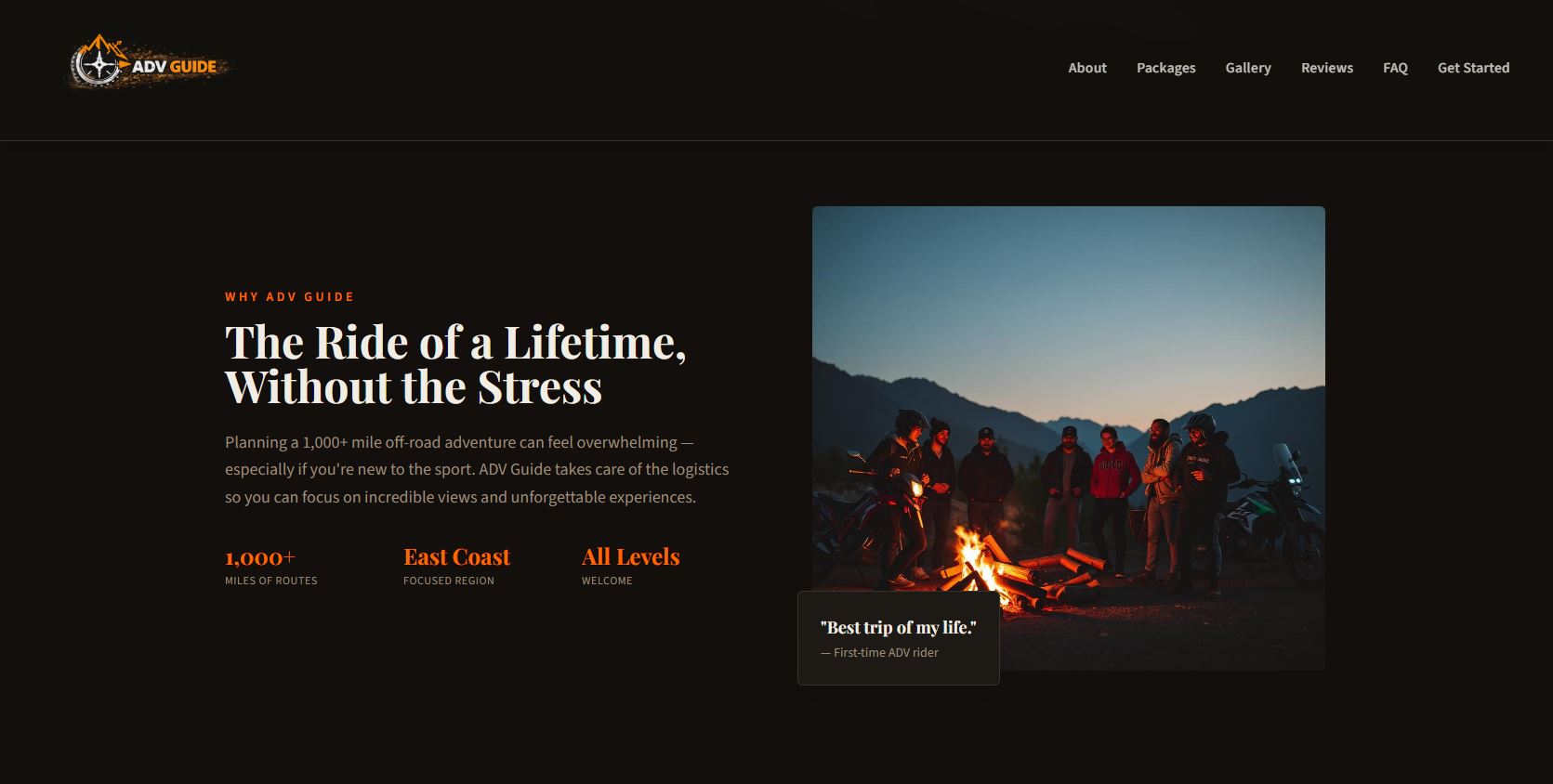 Adventure Riding Guide Service